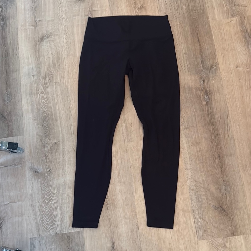 Lululemon Align Black High-Waisted Leggings 10